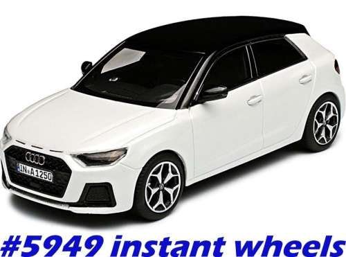 Audi A1 Sportback   Glacier White 1/43 Spark NEW+boxed FREE delivery #5949 instant wheels