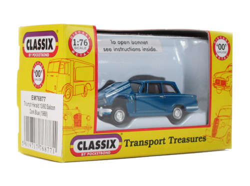 Triumph Herald 13/60 1966 blue 1/76 Classix NEW+boxed #7615 instant wheels