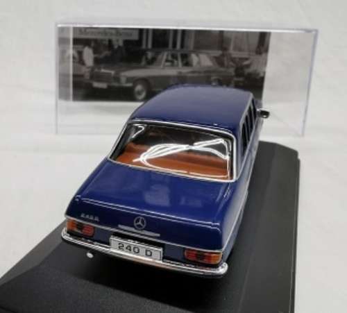 Mercedes-Benz 240D l.w.b. PULLMAN config (W115.119) 1973 blue 1:43 IXO NEW+boxed*4213 instant wheels