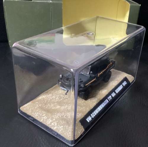 Volkswagen Type 166 - amphibious trnsprt 1943 military green 1:43 IXO NEW+boxed *4267 instant wheels