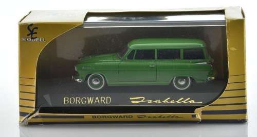 Borgward Isabella Kombi 1958 green 1:43 Solido NEW+boxed *5949 instant wheels