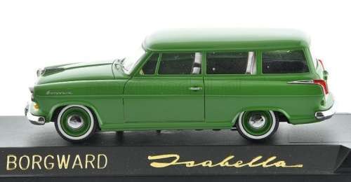 Borgward Isabella Kombi 1958 green 1:43 Solido NEW+boxed *5949 instant wheels