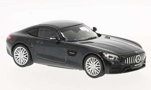 Mercedes-Benz AMG GT S (C190) 2019 black-metallic 1:43 Norev NEW+boxed *5952 instant wheels