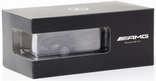Mercedes-Benz AMG GT S (C190) 2019 black-metallic 1:43 Norev NEW+boxed *5952 instant wheels