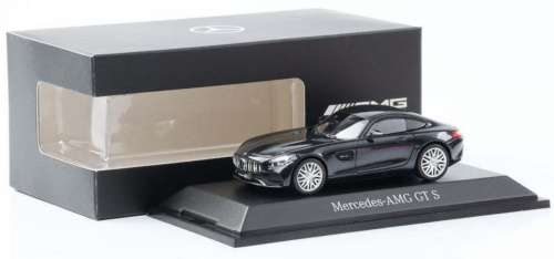 Mercedes-Benz AMG GT S (C190) 2019 black-metallic 1:43 Norev NEW+boxed *5952 instant wheels