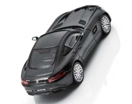 Mercedes-Benz AMG GT S (C190) 2019 black-metallic 1:43 Norev NEW+boxed *5952 instant wheels