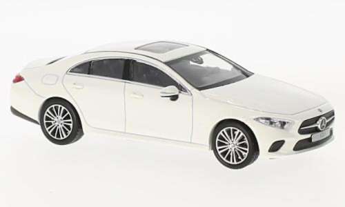 Mercedes-Benz CLS (C257) 2018 diamond white 1:43 Norev NEW+boxed *5956 instant wheels