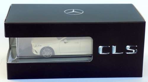 Mercedes-Benz CLS (C257) 2018 diamond white 1:43 Norev NEW+boxed *5956 instant wheels