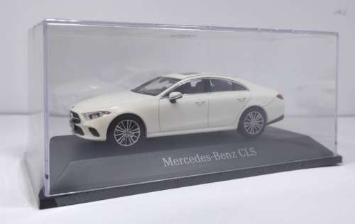 Mercedes-Benz CLS (C257) 2018 diamond white 1:43 Norev NEW+boxed *5956 instant wheels
