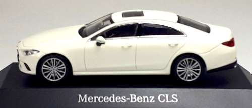 Mercedes-Benz CLS (C257) 2018 diamond white 1:43 Norev NEW+boxed *5956 instant wheels