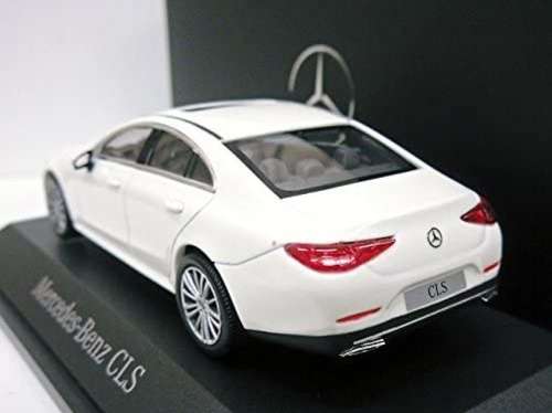 Mercedes-Benz CLS (C257) 2018 diamond white 1:43 Norev NEW+boxed *5956 instant wheels