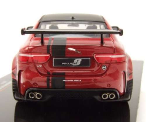 Jaguar XE SV Project 8 2017 dark red-metallic 1:43 IXO NEW+boxed *5957 instant wheels