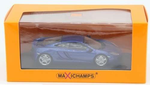 McLaren 12C 2011 blue 1-43 Maxichamps (Minichamps) NEW+boxed *5960 instant wheels