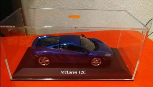 McLaren 12C 2011 blue 1-43 Maxichamps (Minichamps) NEW+boxed *5960 instant wheels