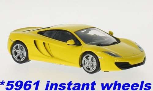 McLaren 12C 2011 yellow 1:43 Maxichamps (Minichamps) NEW+boxed *5961 instant wheels