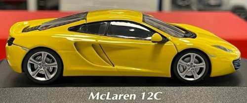 McLaren 12C 2011 yellow 1:43 Maxichamps (Minichamps) NEW+boxed *5961 instant wheels