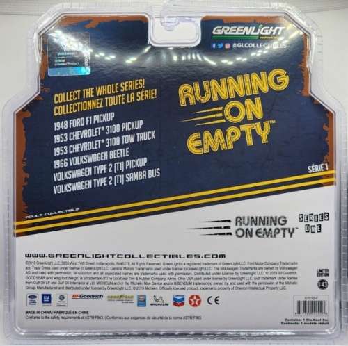 Volkswagen Type 2 - T1 Samba Bus Good Year blue/white 1:43 Greenlight New+boxed *4438 instant wheels