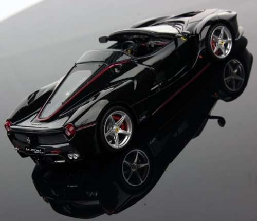 Ferrari LaFerrari Aperta Spider 2016 anthracite 1:43 IXO-Altaya NEW+boxed  *5792 instant wheels