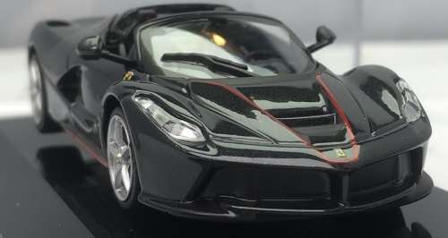 Ferrari LaFerrari Aperta Spider 2016 anthracite 1:43 IXO-Altaya NEW+boxed  *5792 instant wheels