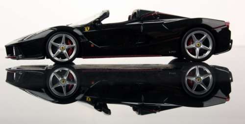 Ferrari LaFerrari Aperta Spider 2016 anthracite 1:43 IXO-Altaya NEW+boxed  *5792 instant wheels