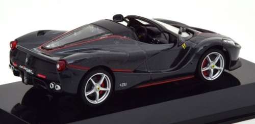 Ferrari LaFerrari Aperta Spider 2016 anthracite 1:43 IXO-Altaya NEW+boxed  *5792 instant wheels