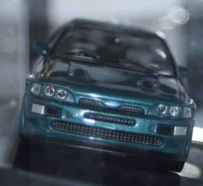 Ford Escort RS Cosworth 1994 green-met 1:43 IXO NEW+boxed *5964 instant wheels