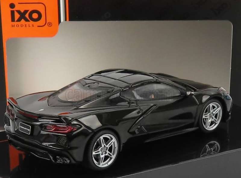 Chevrolet Corvette C8 Stingray 2020 black 1:43 IXO NEW+boxed  *5965 instant wheels