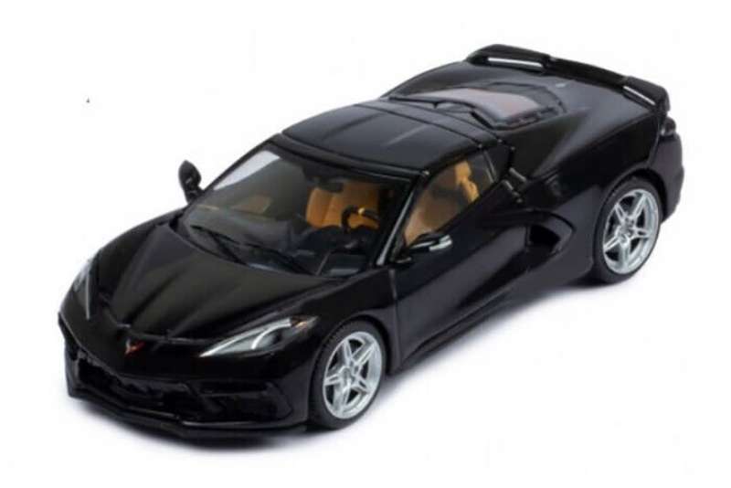 Chevrolet Corvette C8 Stingray 2020 black 1:43 IXO NEW+boxed  *5965 instant wheels