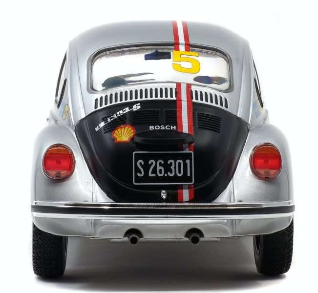 Volkswagen Beetle 1303 S silver No.5 winner Rallye Elba 1973 1:43 IXO NEW+boxed *5968 instant wheels