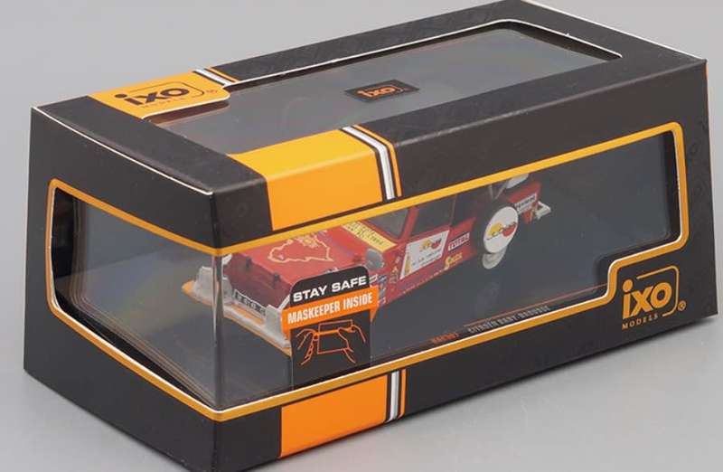 Citroen Baby Brousse Safari Soleil 1973 clsd.convertible red 1:43 IXO NEW+boxed *5969 instant wheels