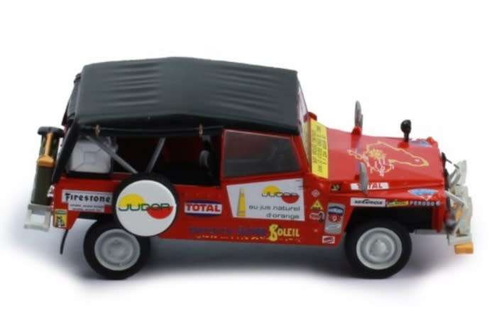 Citroen Baby Brousse Safari Soleil 1973 clsd.convertible red 1:43 IXO NEW+boxed *5969 instant wheels