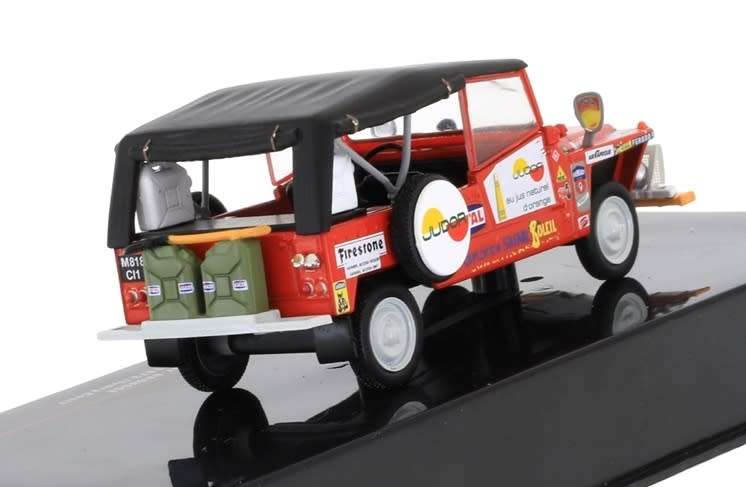 Citroen Baby Brousse Safari Soleil 1973 clsd.convertible red 1:43 IXO NEW+boxed *5969 instant wheels