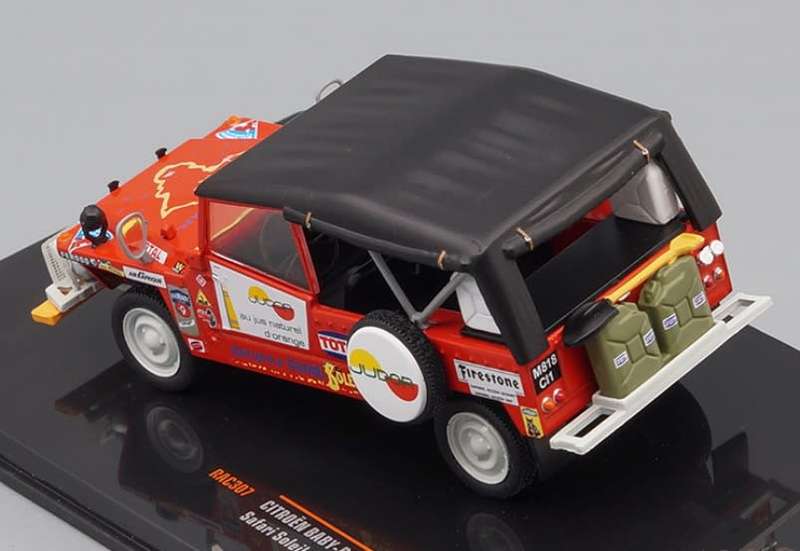Citroen Baby Brousse Safari Soleil 1973 clsd.convertible red 1:43 IXO NEW+boxed *5969 instant wheels