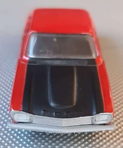 Ford Capri Mk.1 1973 red (black bonnet) 1:43 Corgi Classics NEW+boxed *4194 instant wheels