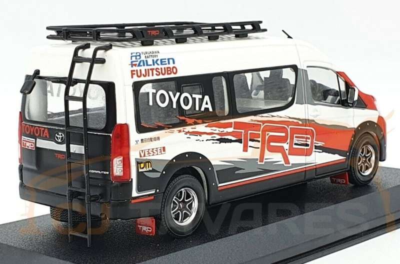 Toyota Commuter (Rally Support) 2019 white 1:43 Altaya/IXO PCT NEW+boxed *5973 instant wheels