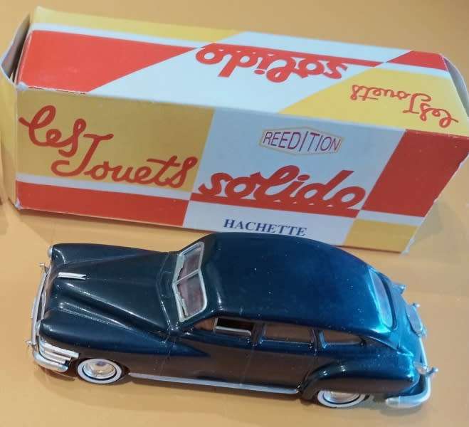 Chrysler Windsor 1946 blue 1:43 Solido NEW+boxed *4536 instant wheels