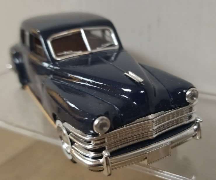 Chrysler Windsor 1946 blue 1:43 Solido NEW+boxed *4536 instant wheels