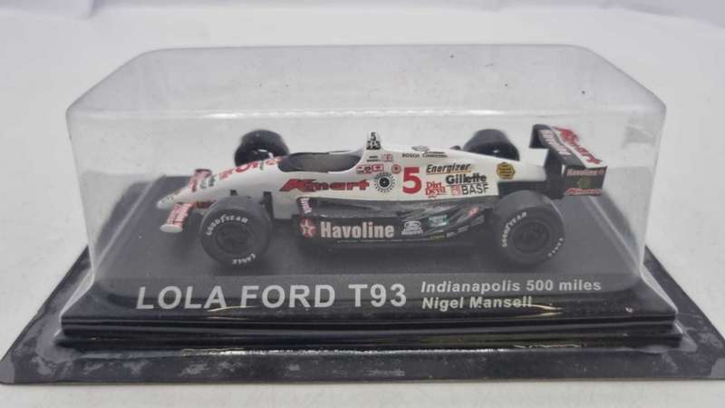 Lola Ford T93, Nigel Mansell no.5 1993 Indy 1:43 IXO NEWinBlister *4577 instant wheels