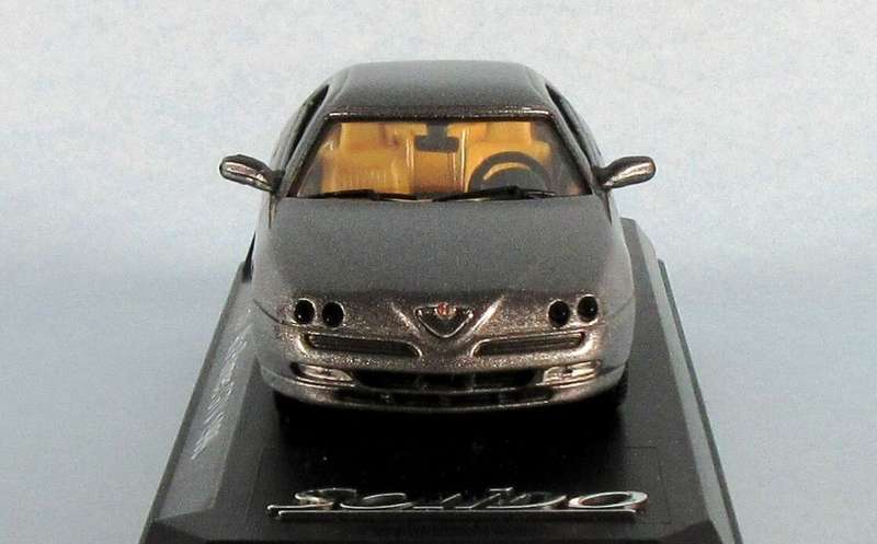 Alfa Romeo GTV 1999 silver-grey-metallic 1:43 Solido NEW+boxed *4773 instant wheels