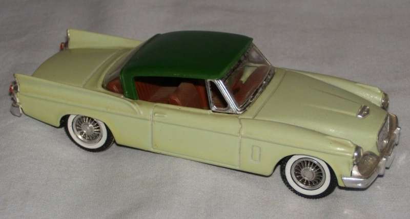 Studebaker Hawk hard top 2-tone green 1957 1:43 Solido(no.4522) NEW+boxed *4815 instant wheels