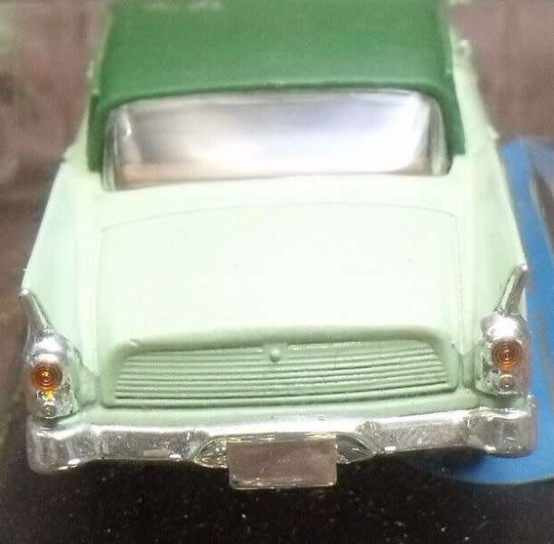 Studebaker Hawk hard top 2-tone green 1957 1:43 Solido(no.4522) NEW+boxed *4815 instant wheels