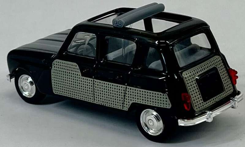 Renault4L decouvrable parisienne 1964 black+grey 1:43 Solido(no.4545) NEW+boxed *4869 instantwheels