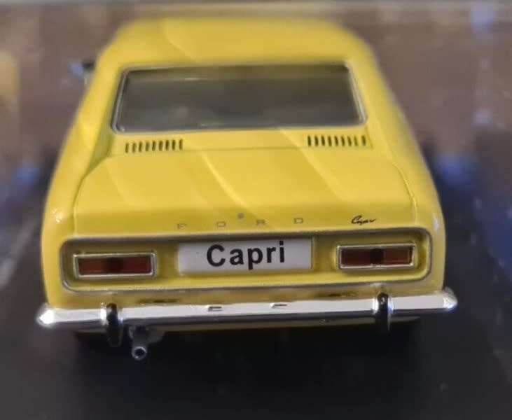 Ford Capri 1970 yellow 1/43 IXO/CarMiniatures NEWinBlister *5974 instant wheels  1270.00
