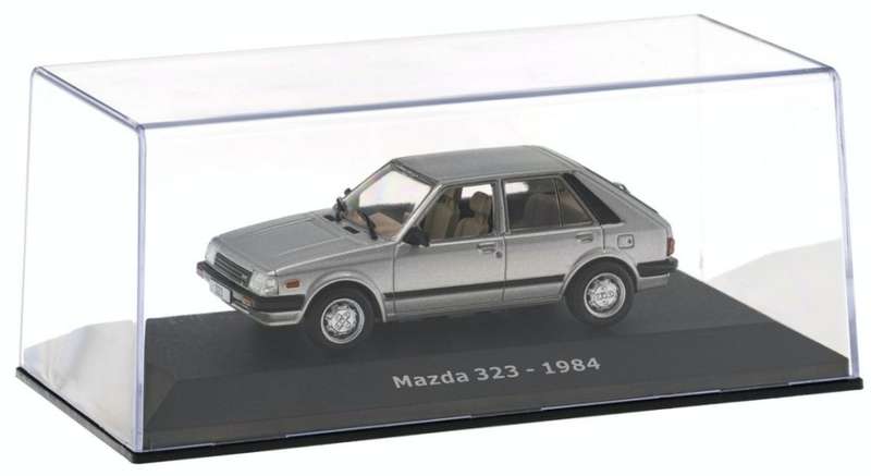 Mazda 323 1984 silver 1:43 Hachette NEW+boxed *5976 instant wheels