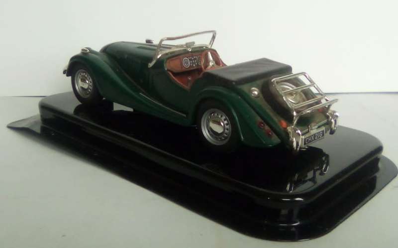 Morgan Roadster 4/4 Le Mans 1962 Br.RacingGreen 1/43 Etsy/IXO NEW+reblistered *4899 instant wheels