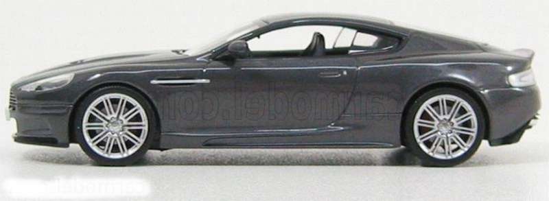 Aston Martin DBS 2006 dark grey 1/43 Universal Hobbies NEW+boxed *4984 instant wheels