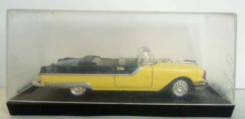 Pontiac StarChief convertible 1955 yellow 1/43 NewRay NEW+boxed *4985 instant wheels