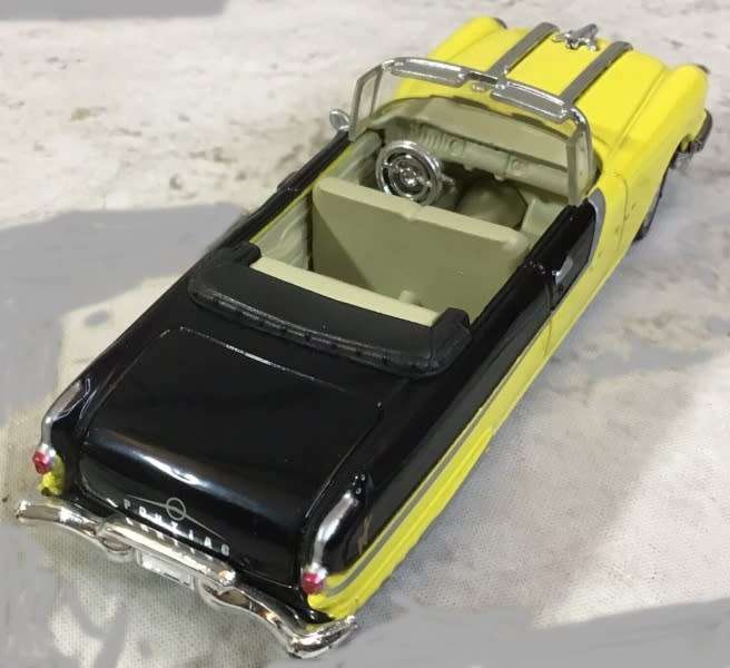 Pontiac StarChief convertible 1955 yellow 1/43 NewRay NEW+boxed *4985 instant wheels