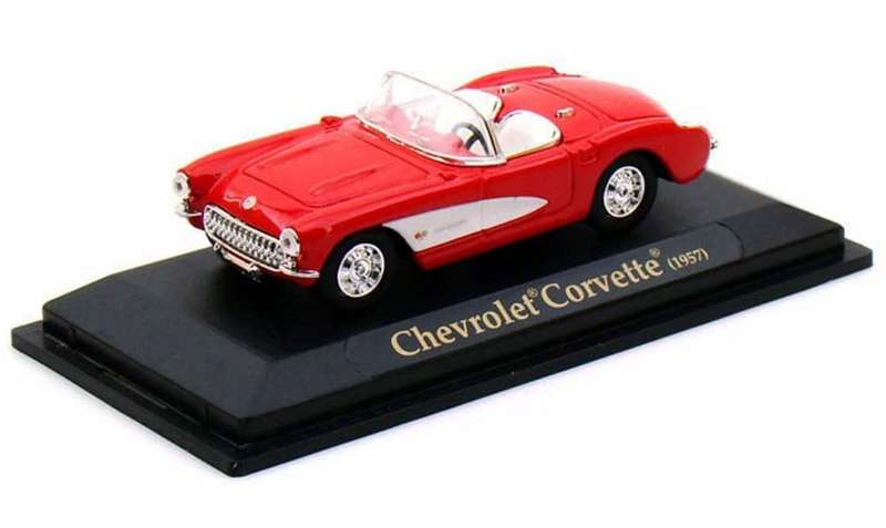 Chevrolet Corvette 1957 red 1/43 Rd.Signature NEW+boxed *4987 instant wheels