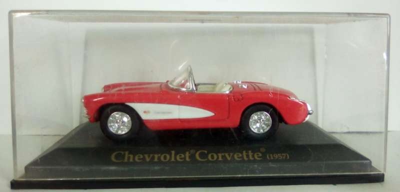 Chevrolet Corvette 1957 red 1/43 Rd.Signature NEW+boxed *4987 instant wheels